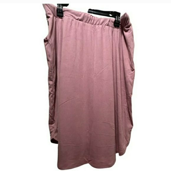 Zenana Outfitters Pink Pencil Skirt, 3X - Picture 6 of 9